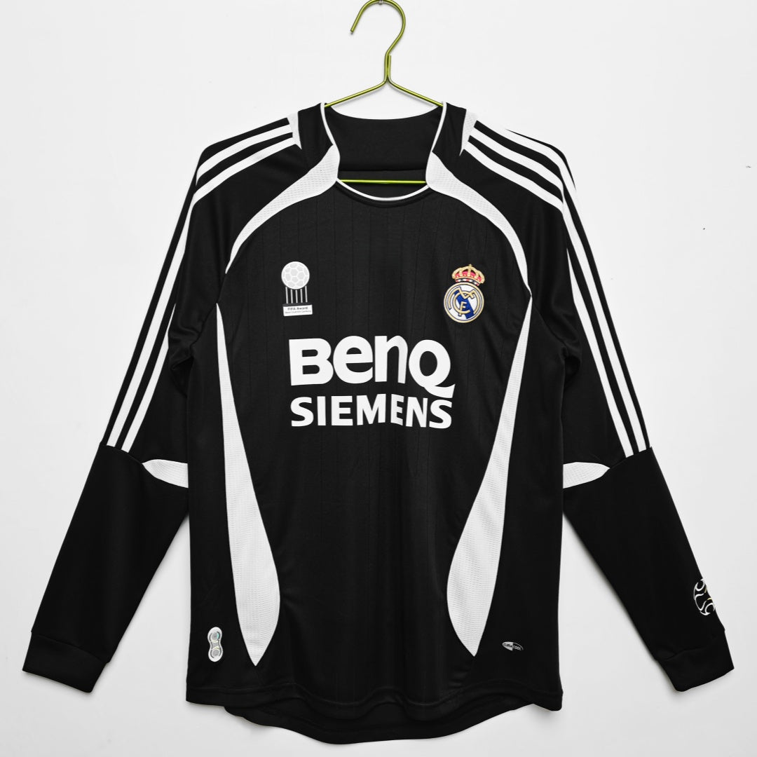 Maillot Rétro Real Madrid Third 2006-2007 à Manches Longues