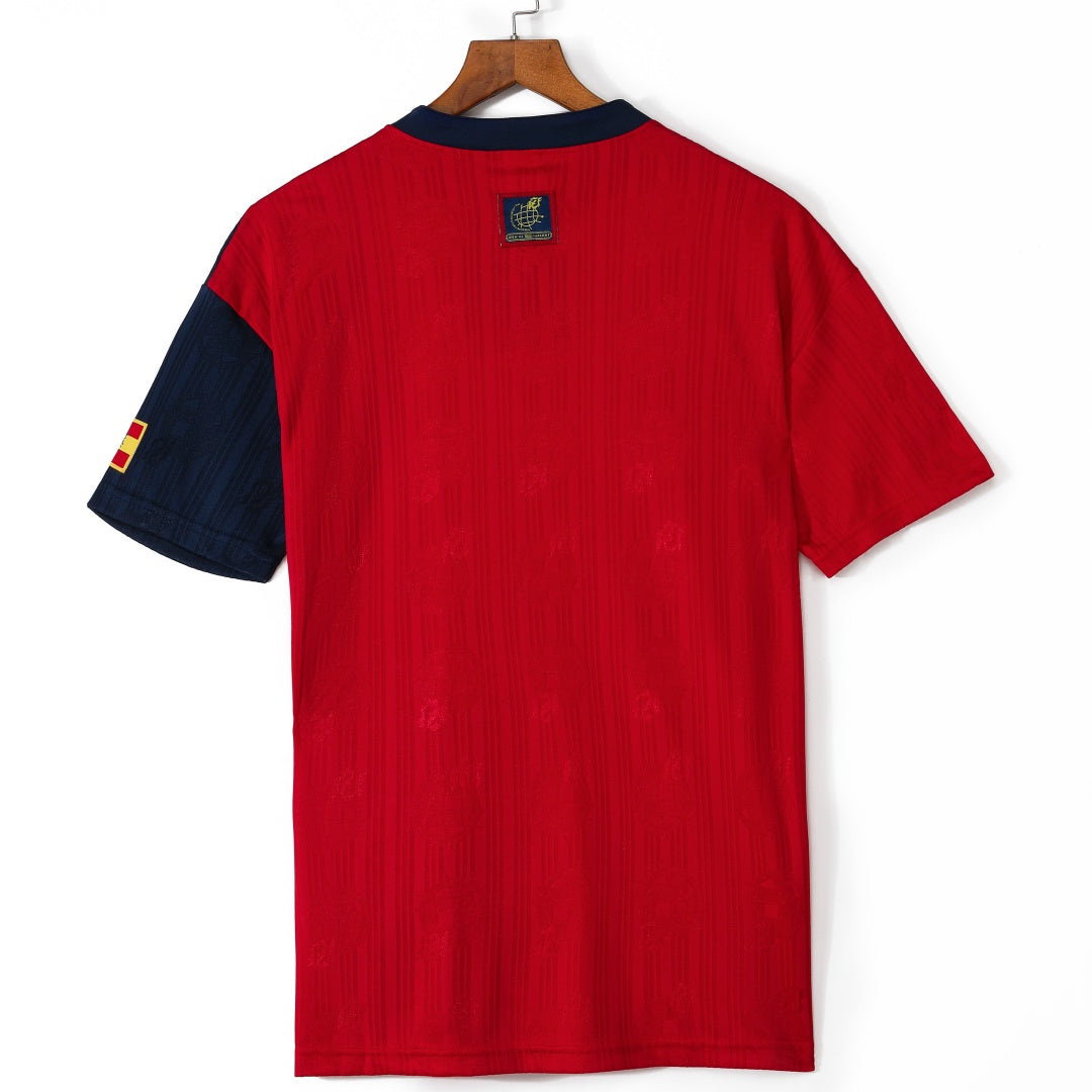 Maillot Espagne 1996 Rétro – Édition Domicile Icônique