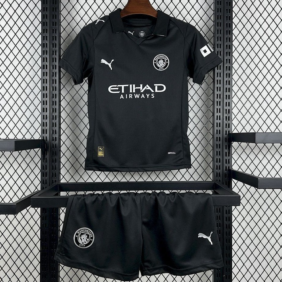 Ensemble Enfant Manchester City Extérieur 2025/26 – Tenue Officielle Tendance