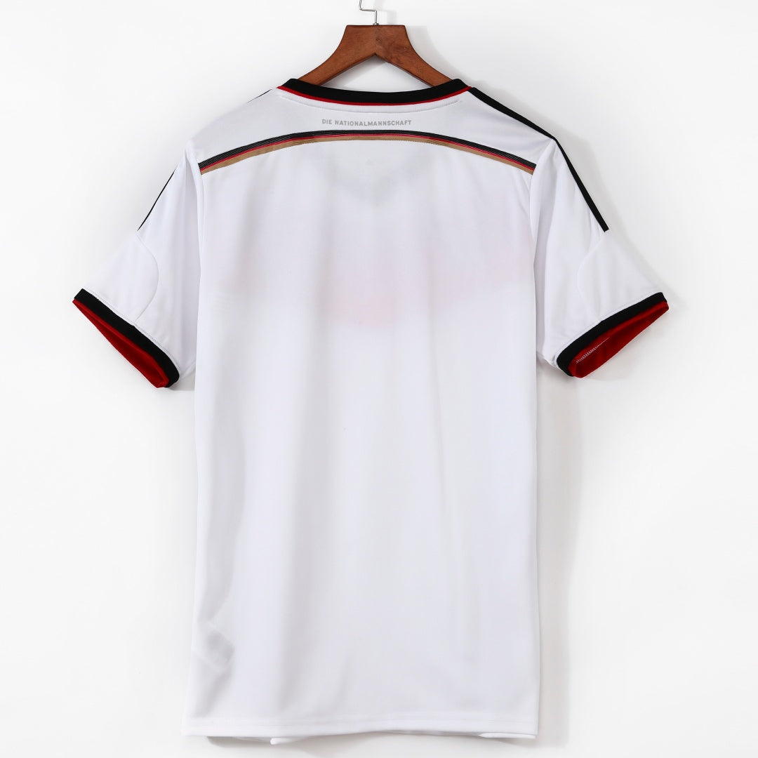 Maillot Allemagne Domicile 2014 – Style Rétro Emblématique