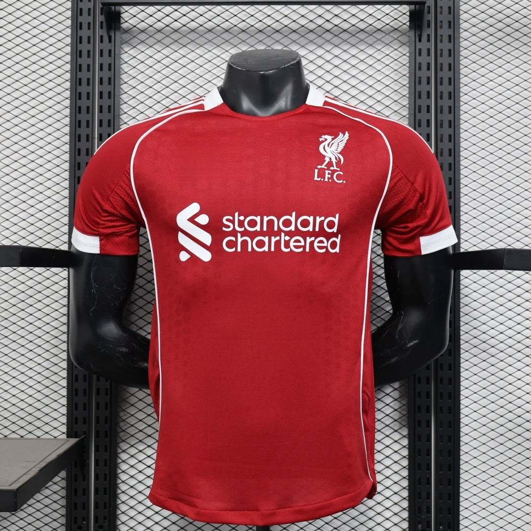 Maillot Liverpool Domicile 2025/26 – Version Joueur