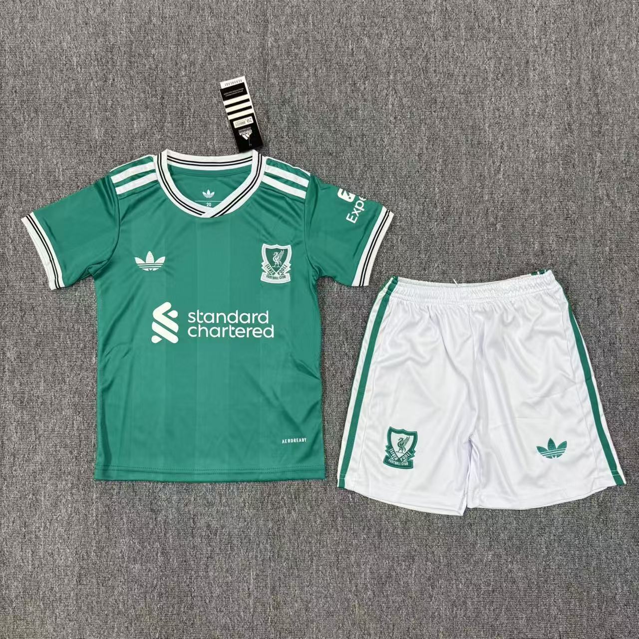 Ensemble Enfant Liverpool Extérieur 2025/2026