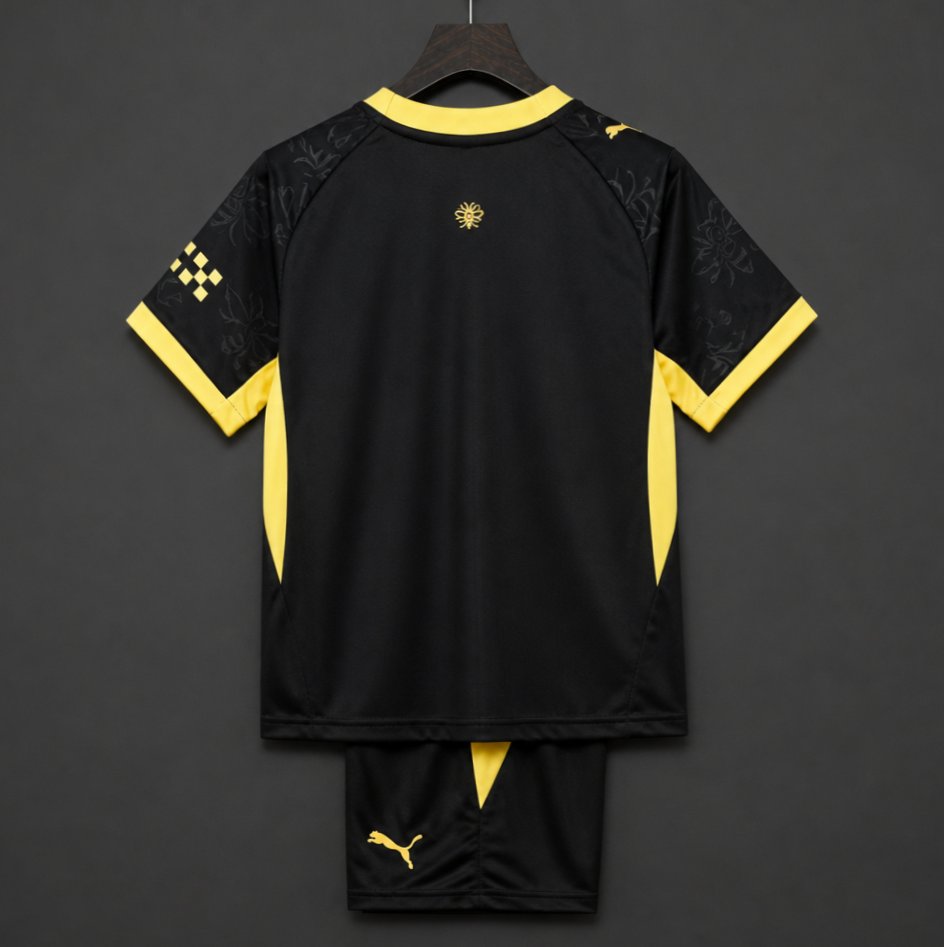 Ensemble Enfant Manchester City Extérieur 2026/2027 – Maillot et Short Officiels