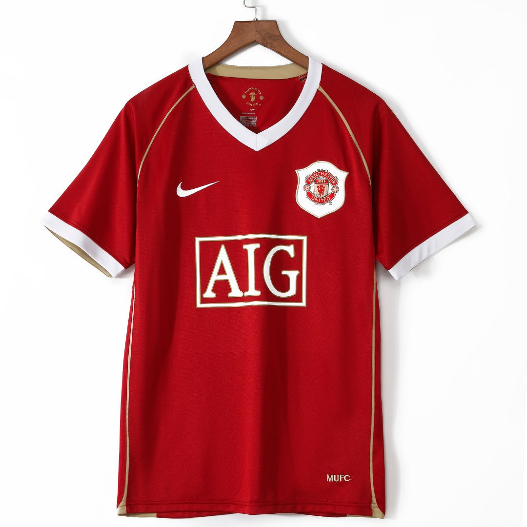 Maillot Rétro Manchester Domicile 2006-2007