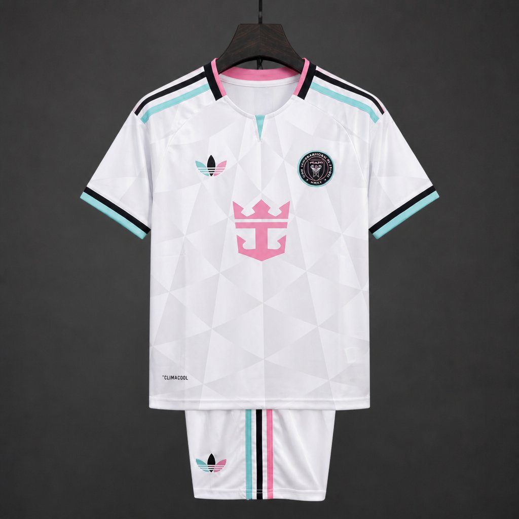 Ensemble Enfant Inter Miami Third 2026/27 – Tenue Complète de Football pour Jeune Supporter