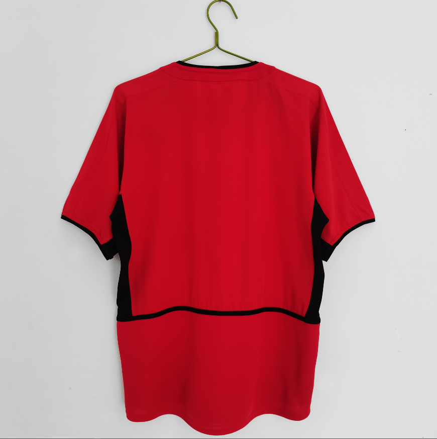 Maillot Rétro Domicile Manchester United 2002-2004