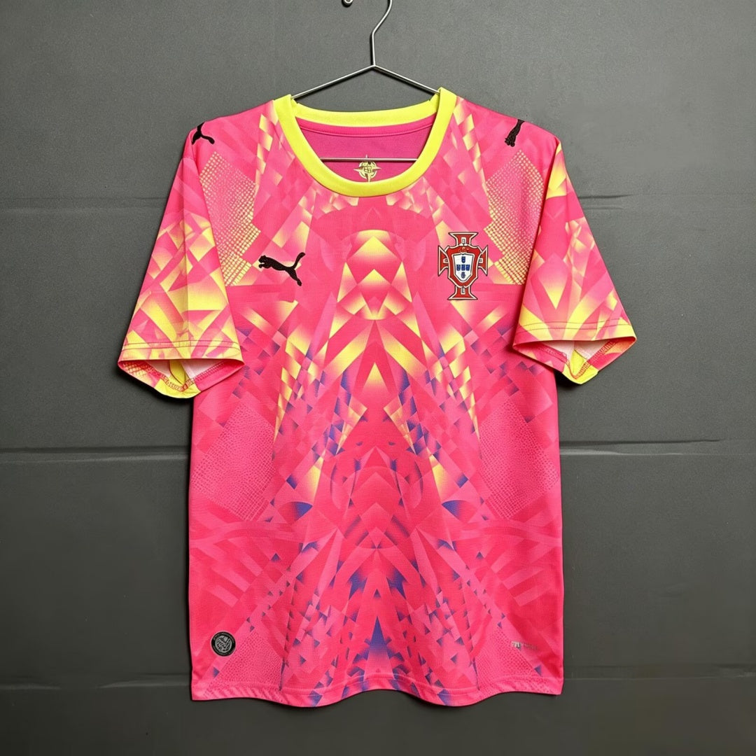 Maillot Gardien Portugal 2026 Rose – Design Officiel et Confort Premium