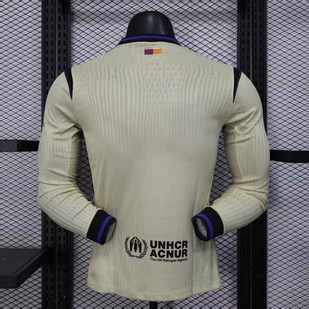 Maillot Extérieur Player FC Barcelone 2024/25 à Manches Longues