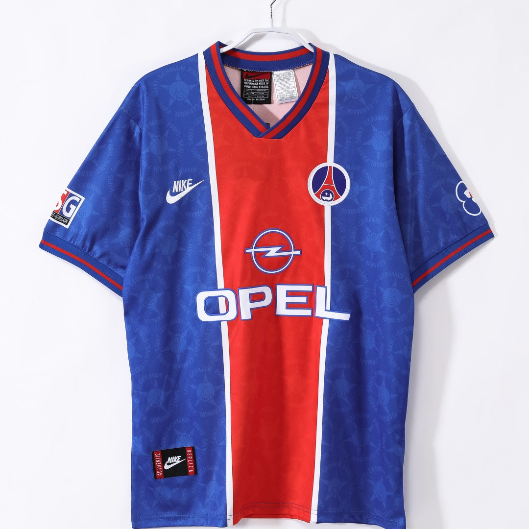 Maillot Rétro PSG Domicile 1995-1996 – Style Authentique des Années 90