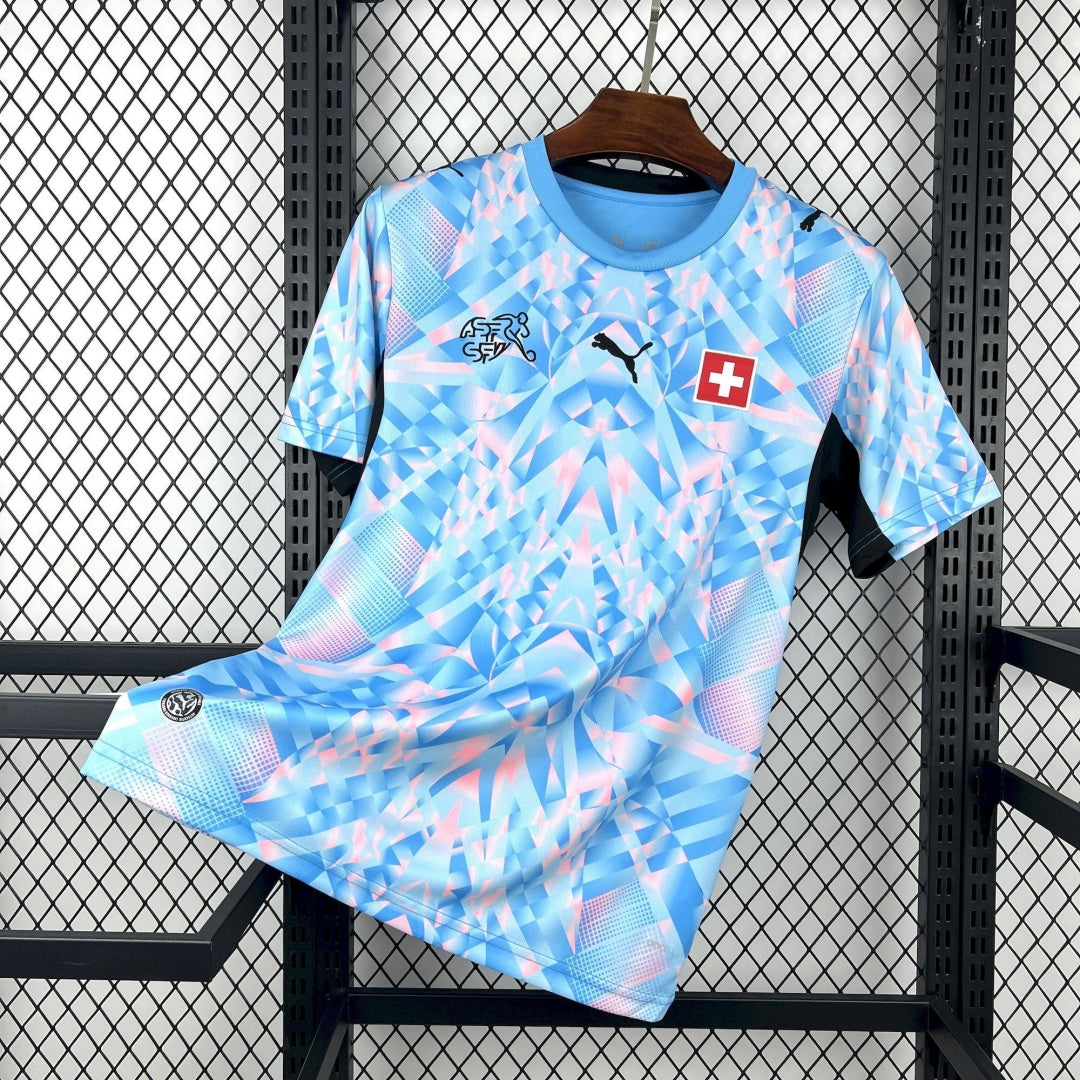 Maillot Extérieur Suisse 2025/26 – Édition Officielle Performance