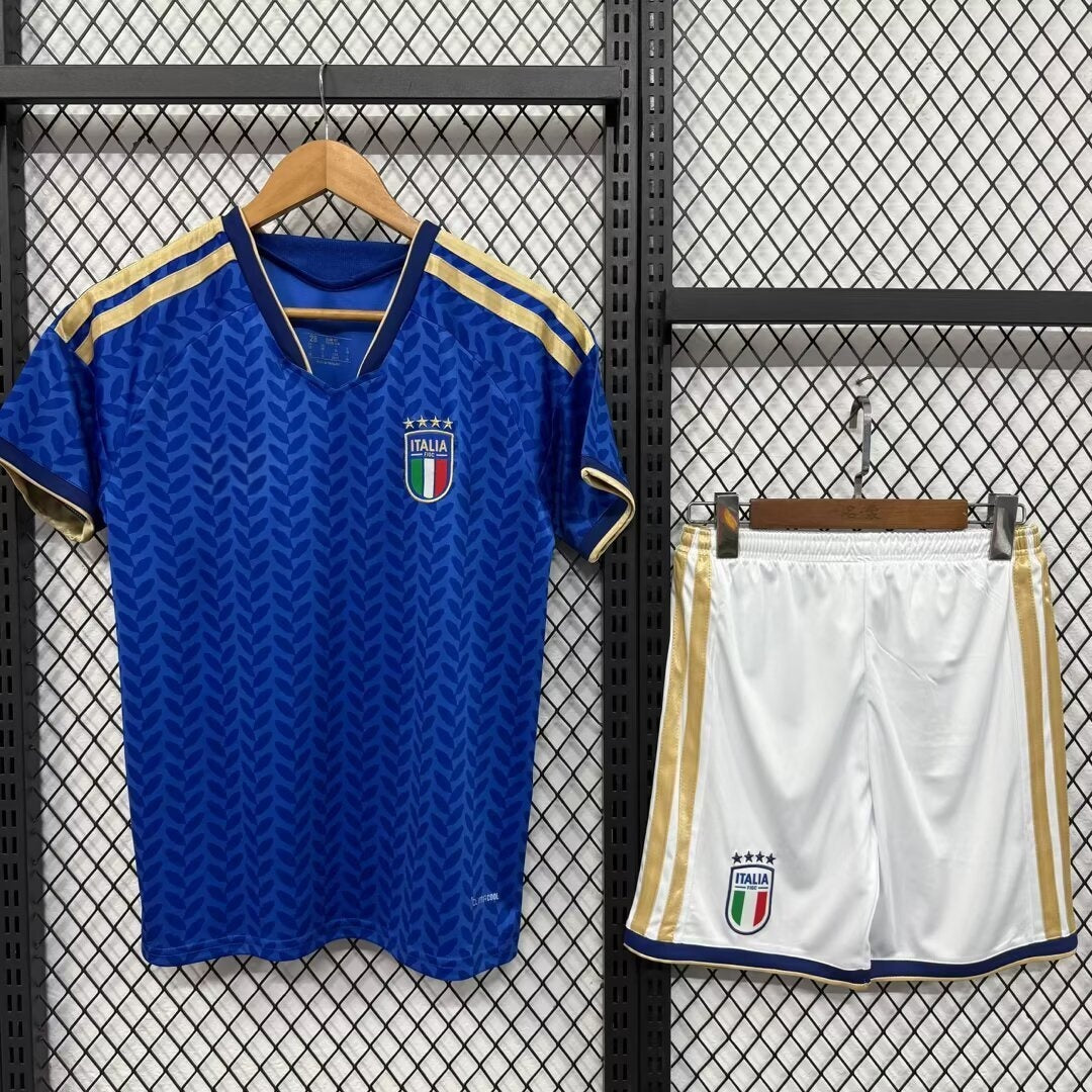 Ensemble Italie Domicile Adulte 2025/2026 – Maillot Officiel Premium