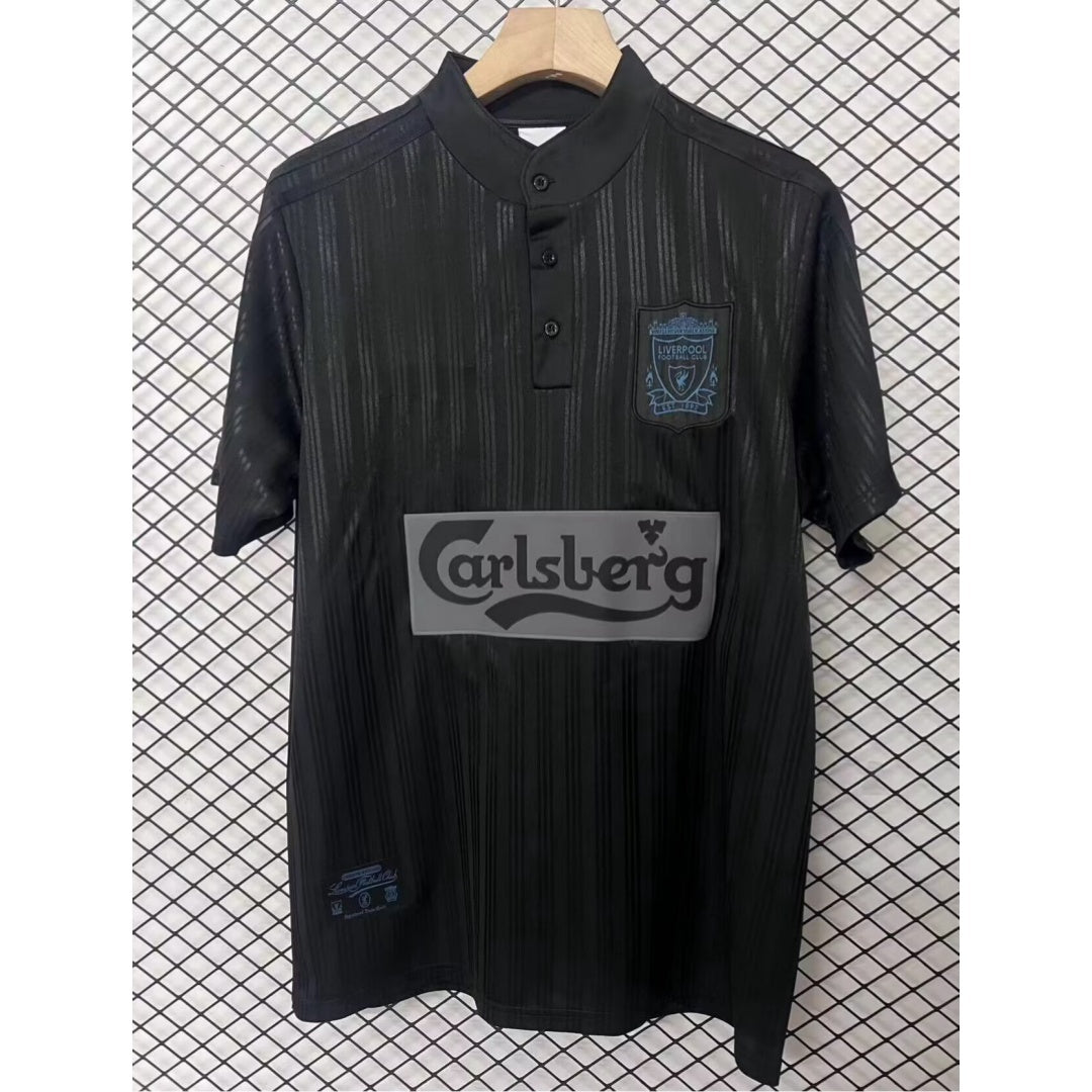 Maillot Liverpool 1995 Rétro Édition Spéciale – Noir