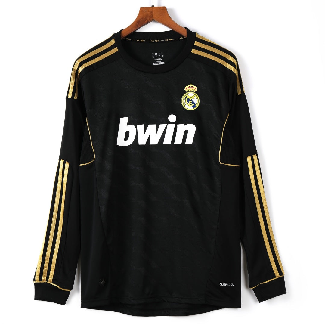 Maillot Rétro Real Madrid Extérieur 2011-2012 à Manches Longues