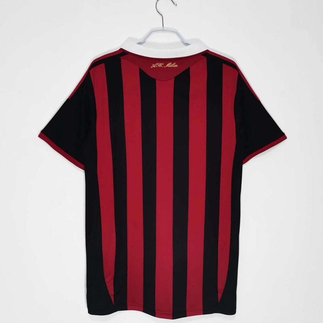 Maillot Rétro AC Milan Domicile 2009-2010 – Modèle Iconique