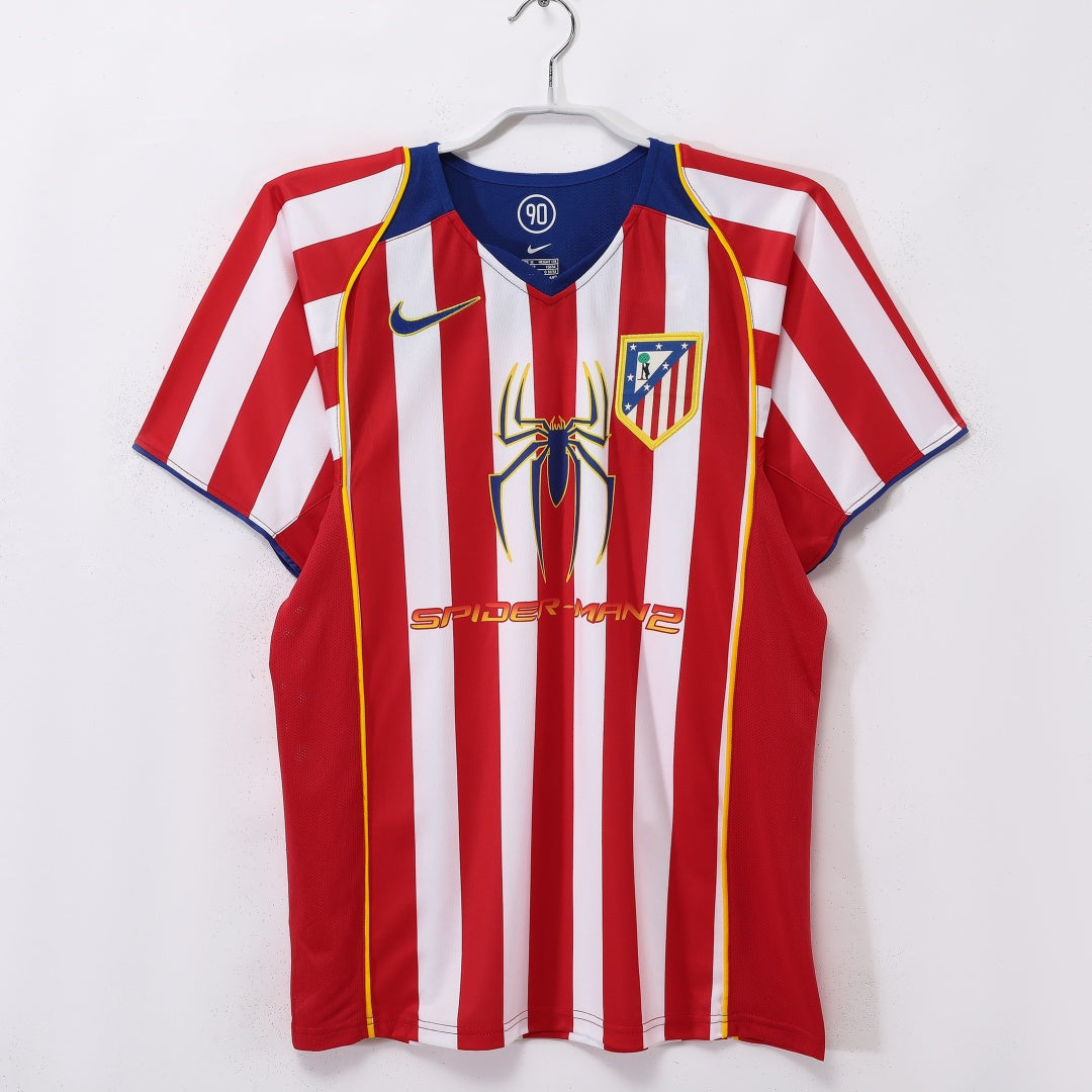 2004-2005 Atlético Madrid Retro Home Jersey
