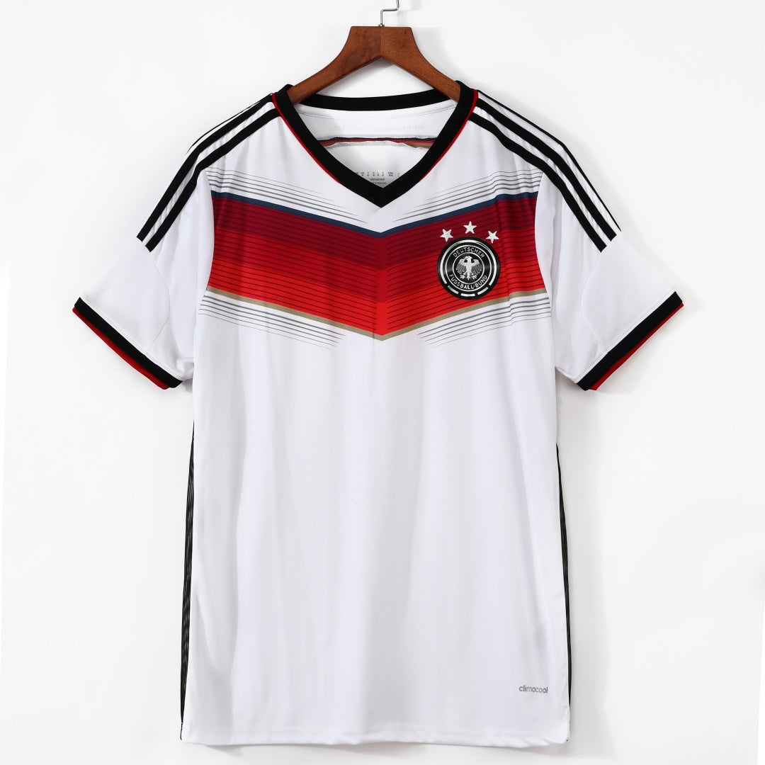 Maillot Allemagne Domicile 2014 – Style Rétro Emblématique