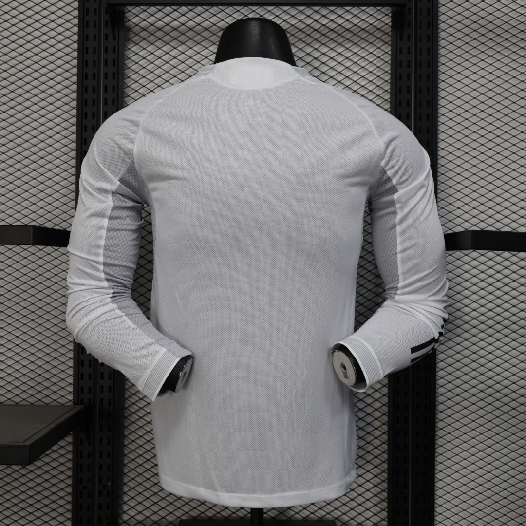 Maillot Real Madrid Domicile 2025/26 – Version Joueur à Manches Longues