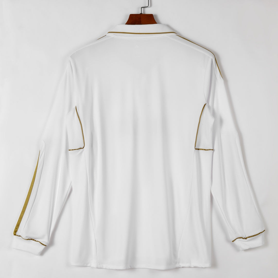 Maillot Rétro Real Madrid Domicile 2011-2012 à Manches Longues