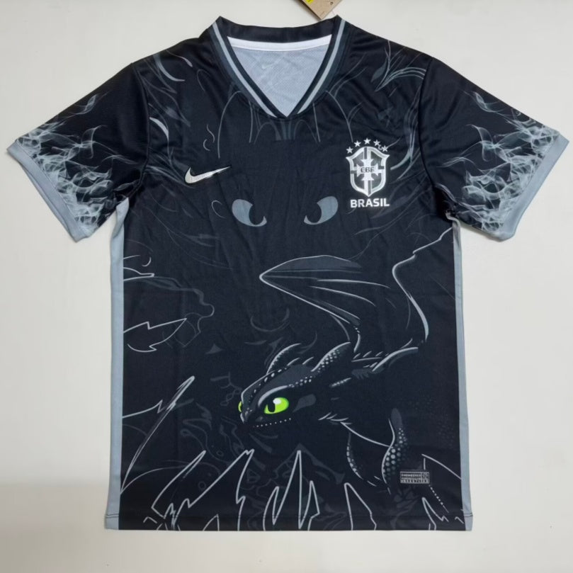 Maillot du Brésil 2026 – Édition Spéciale Noir