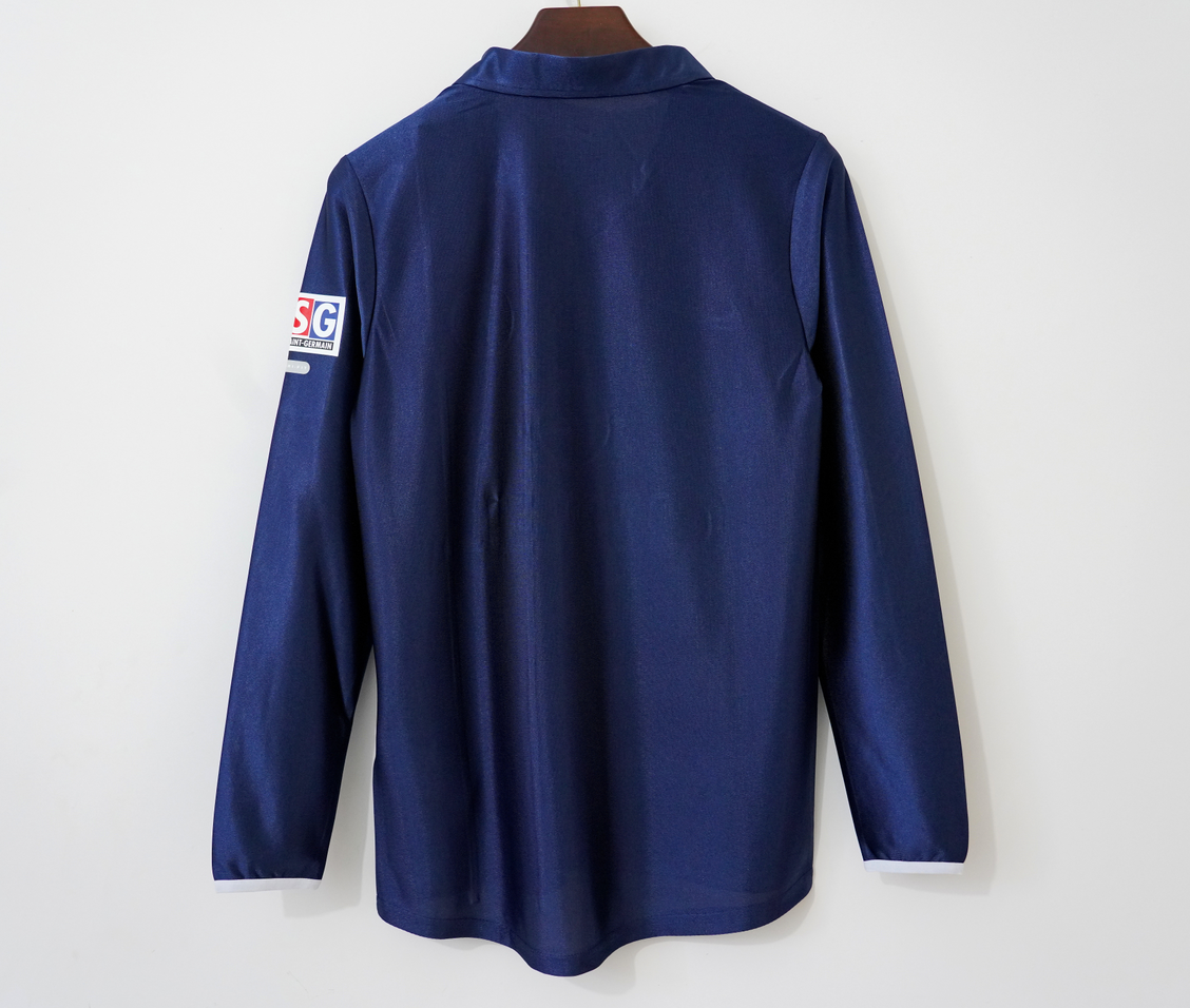 Maillot Rétro PSG Domicile 2001-2002 à Manches Longues