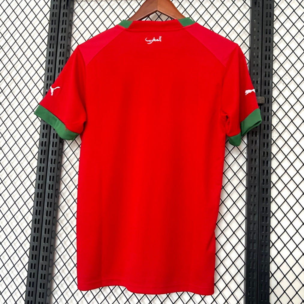 Maillot Maroc Domicile 2022 – Édition Officielle de l’Équipe Nationale