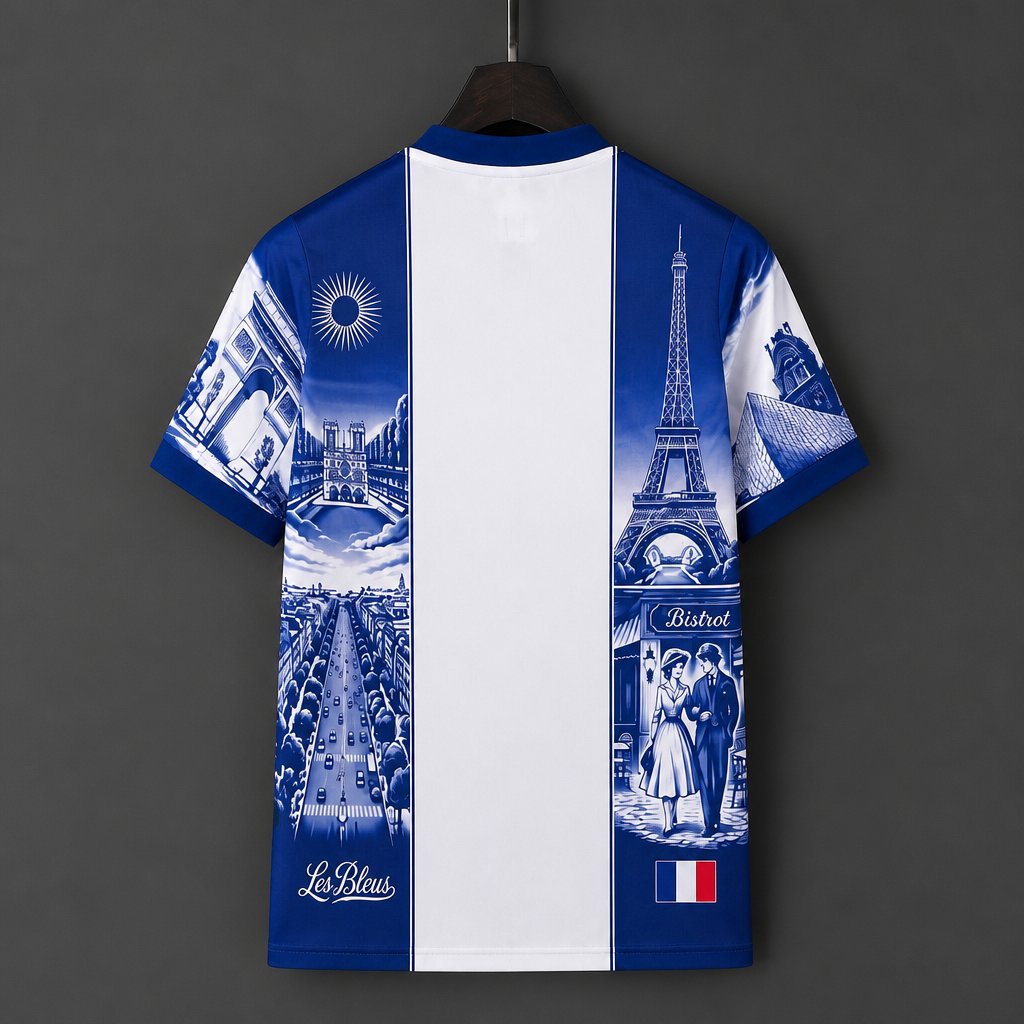 Maillot France 2026 – Édition Spéciale Paris à Col Polo