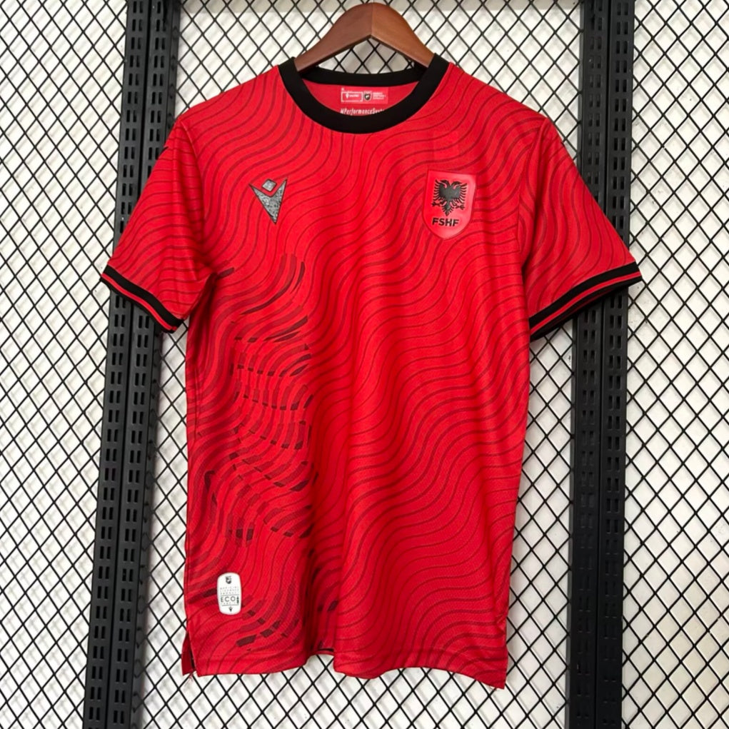 Maillot Domicile Officiel Albanie 2026 – Édition Supporter Premium