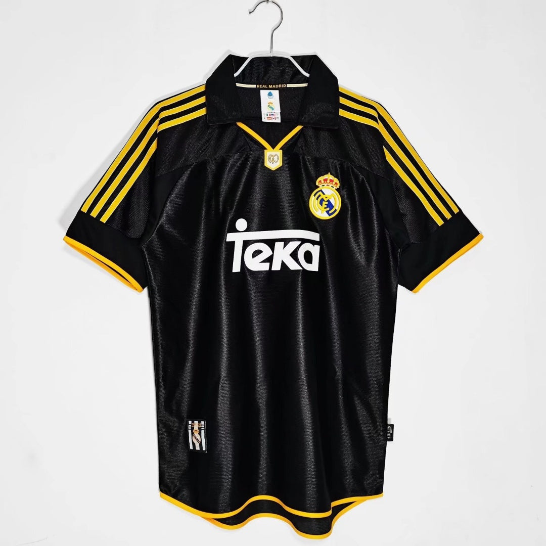 Maillot Rétro Extérieur du Real Madrid 1999-2001 – Style Authentique et Iconique