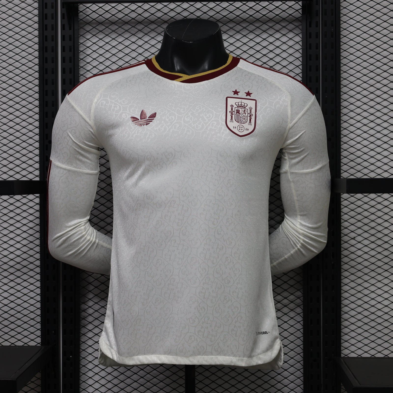 Maillot Espagne Extérieur 2026 Player à Manches Longues