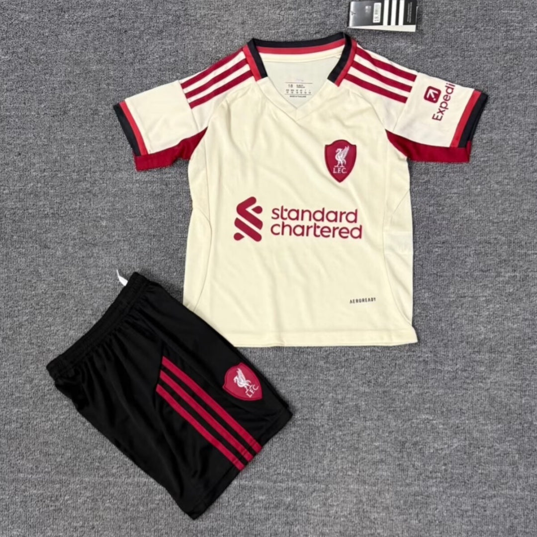 Ensemble Enfant Liverpool Extérieur 2025/2026