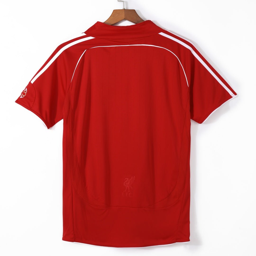 Maillot Rétro Liverpool Domicile 2006-2007 – Style Iconique du Football Classique