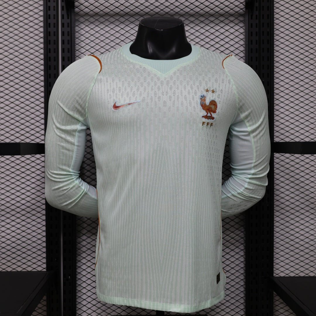 Maillot France Extérieur 2026 – Version Joueur à Manches Longues