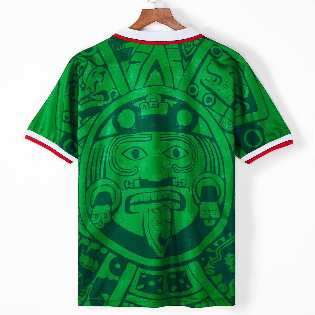 Maillot Rétro Mexique Domicile 1998 – Édition Iconique de Collection