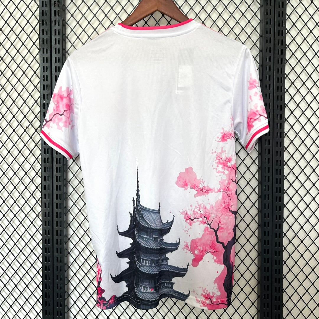 Maillot Japon 2025/2026 Édition Spéciale Dragon Blanc