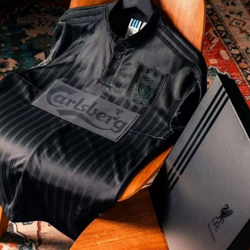 Maillot Liverpool 1995 Rétro Édition Spéciale – Noir