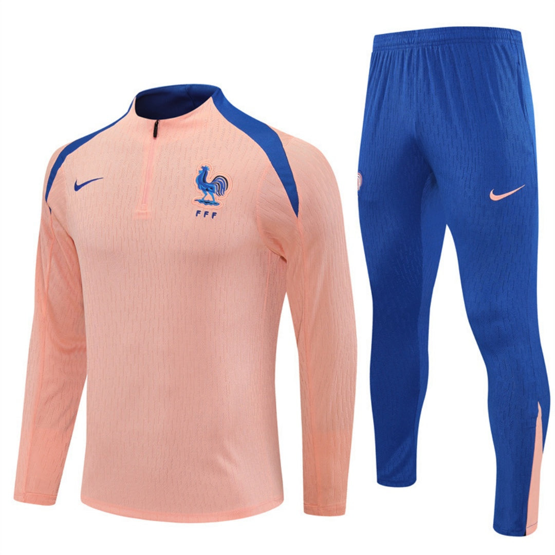 Ensemble France Rose 25/26 – Style Sportif Élégant