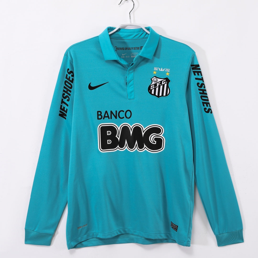Maillot Santos Third Rétro 2011/2012 à Manches Longues
