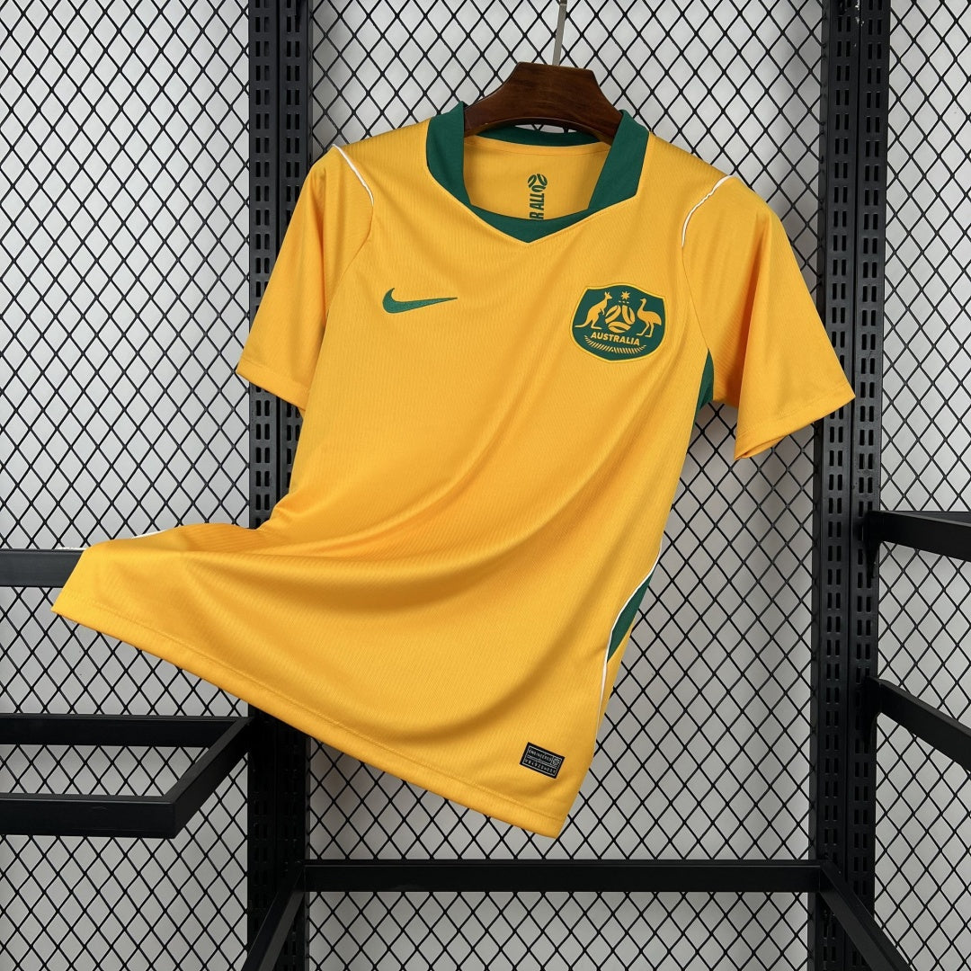 Maillot Domicile Australie 2026 – Design Officiel de l’Équipe Nationale