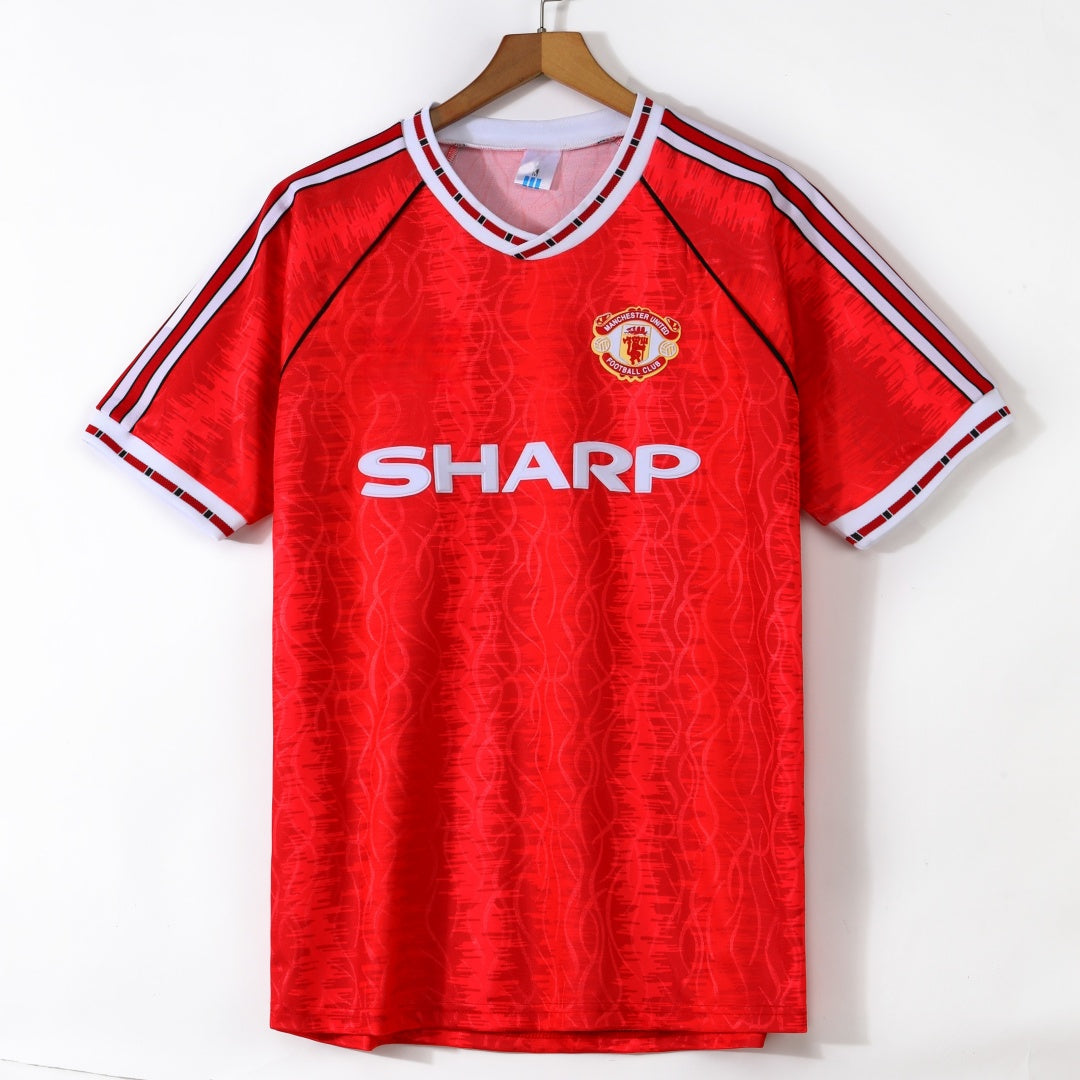 Maillot Rétro Manchester Domicile 1991-1992