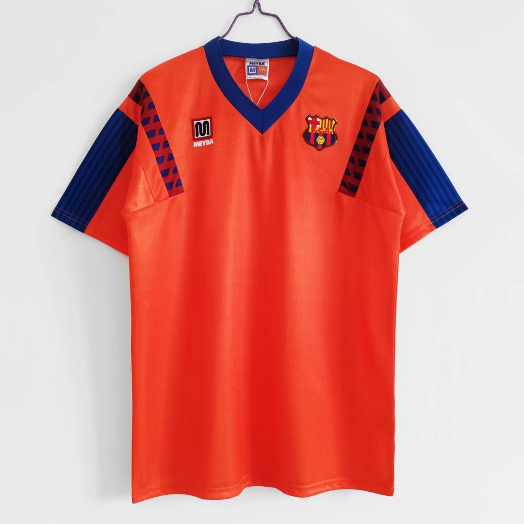 Maillot Extérieur Rétro du FC Barcelone 1991-1992