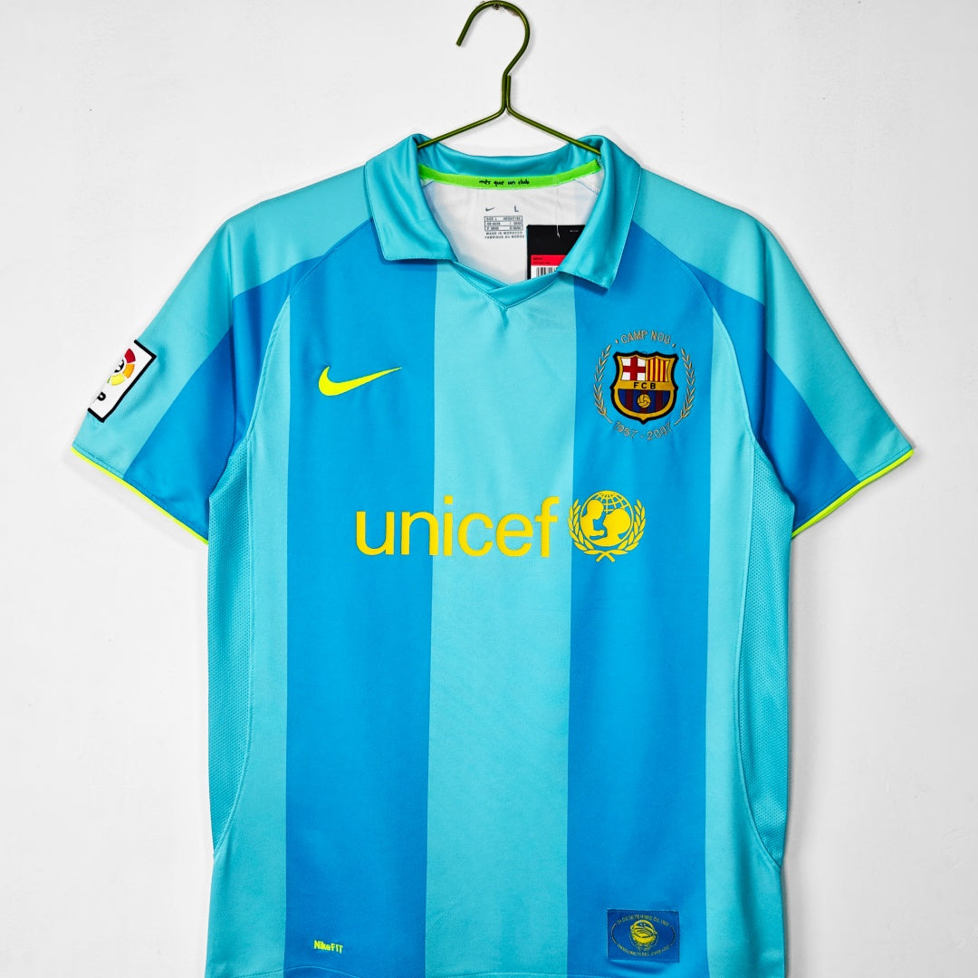 Maillot Rétro Extérieur du FC Barcelone 2007-2008