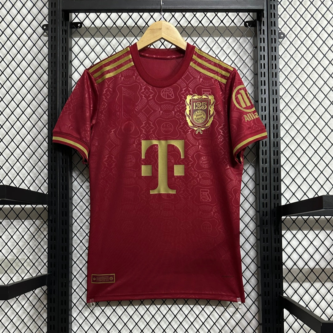 Maillot Rouge Bayern Munich 125TH Anniversary 2025/26