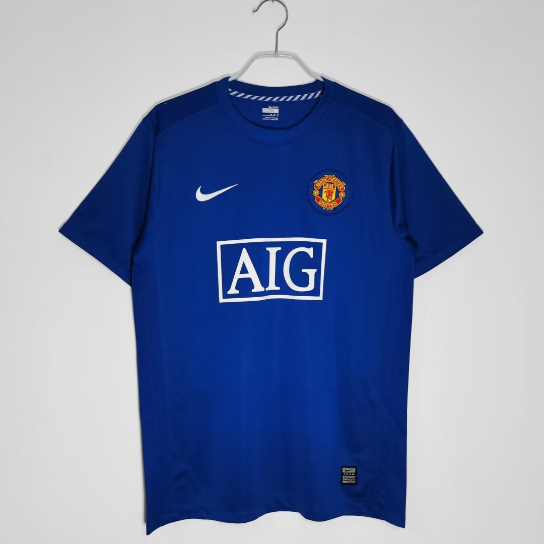 Maillot Third Rétro Manchester United 2007-2008 – Style Iconique d’Époque