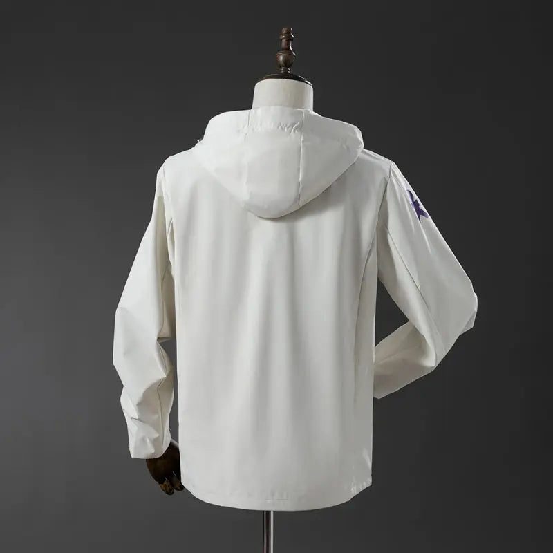 Veste coupe-vent Imperméable du Brésil - Blanc