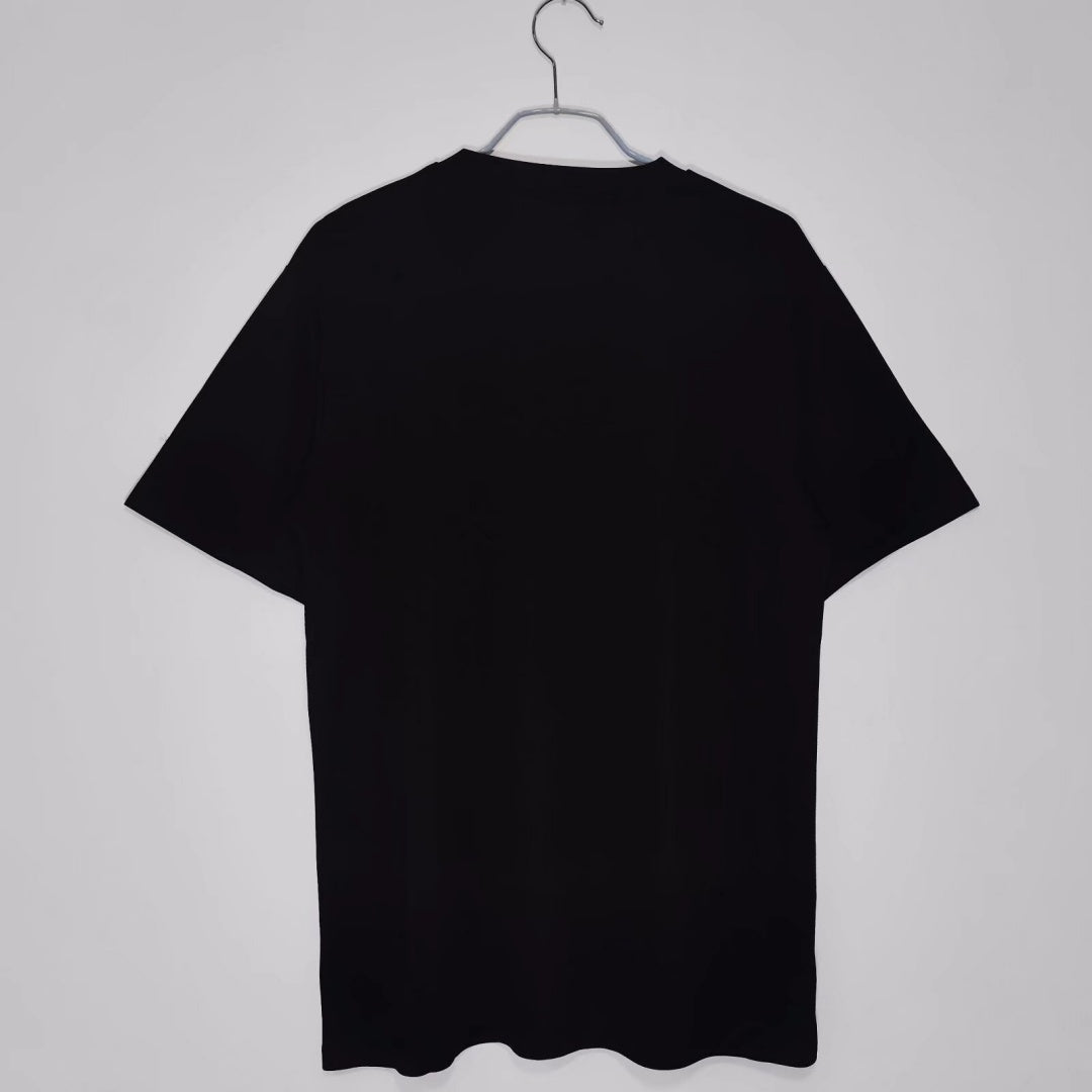 2020 PSG Retro Black Football Jersey