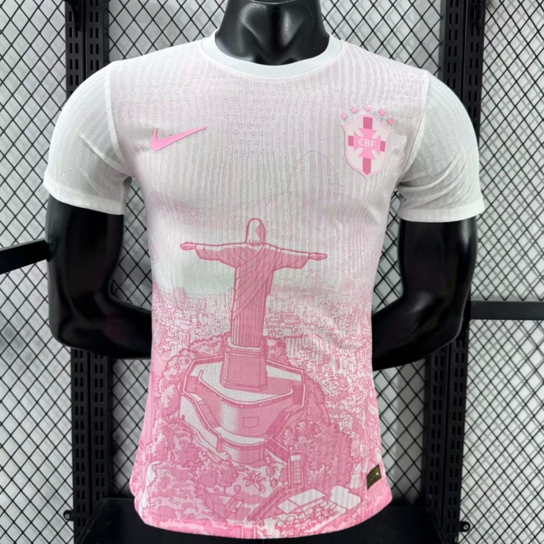 Maillot Brésil 2025/26 – Édition Joueur Spéciale Rose