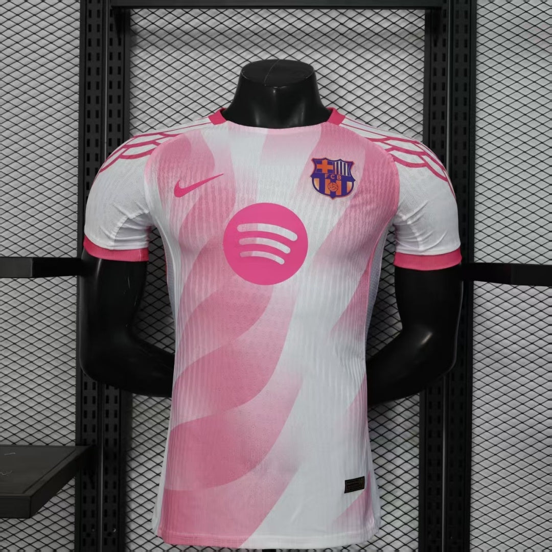 Maillot Barça 24/25 Rose – Édition Player Prestigieuse