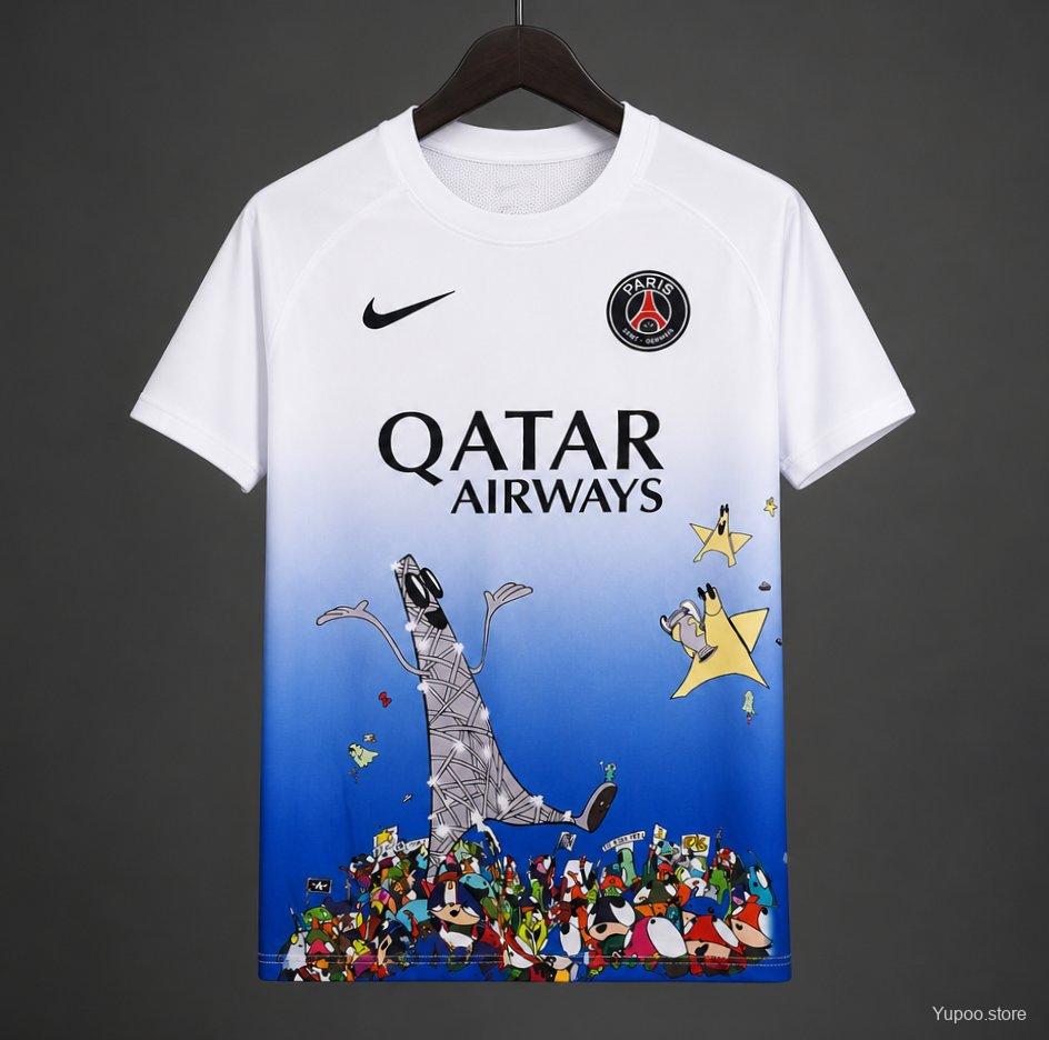 Maillot PSG Champions 25/26 – Édition Art Spéciale
