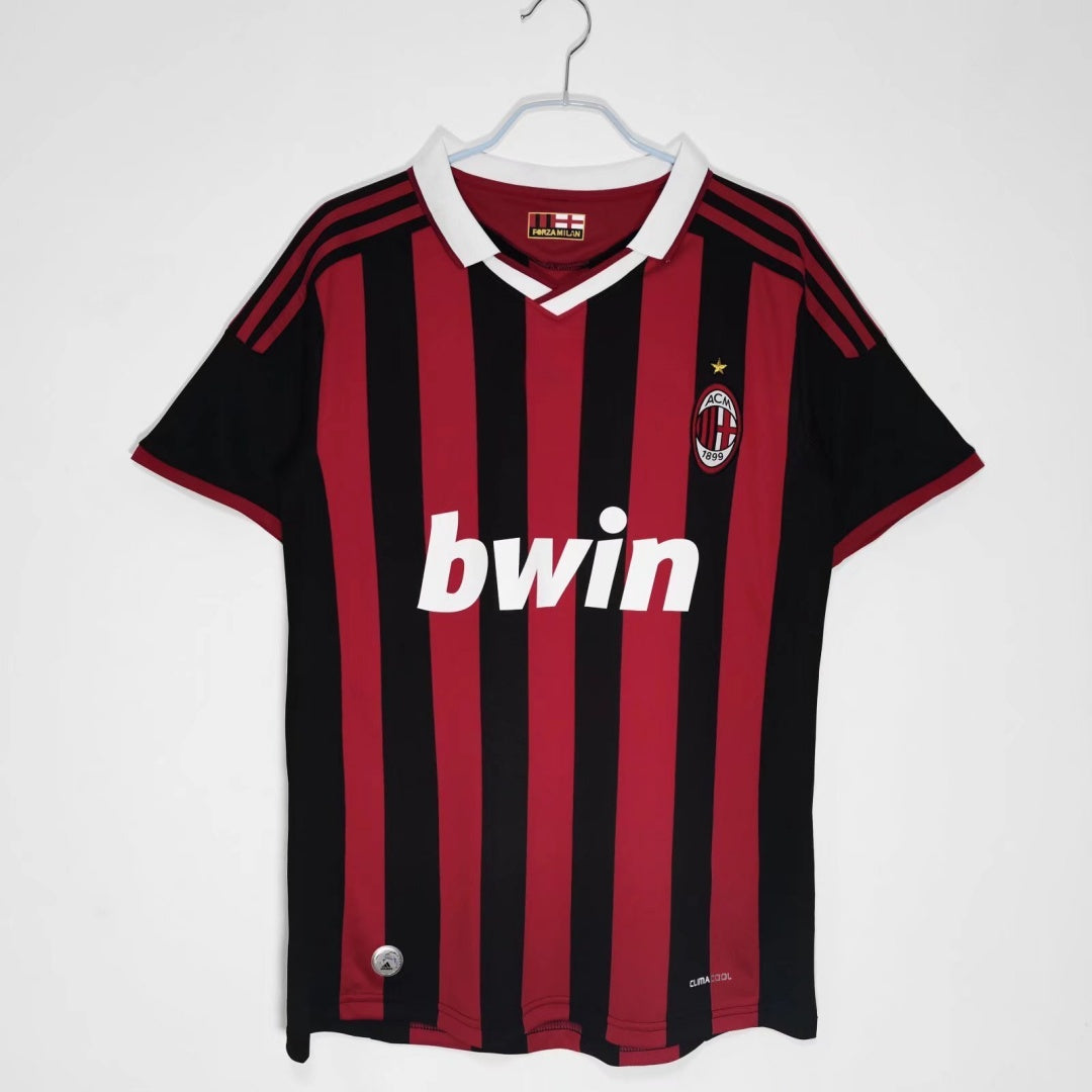 Maillot Rétro AC Milan Domicile 2009-2010 – Modèle Iconique