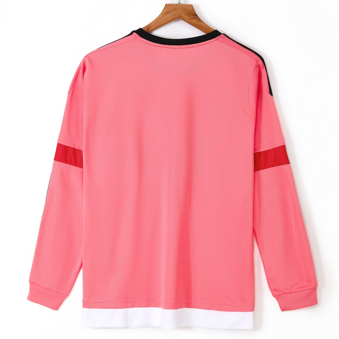 Maillot Juventus Extérieur 2015-2016 à Manches Longues – Style Rétro